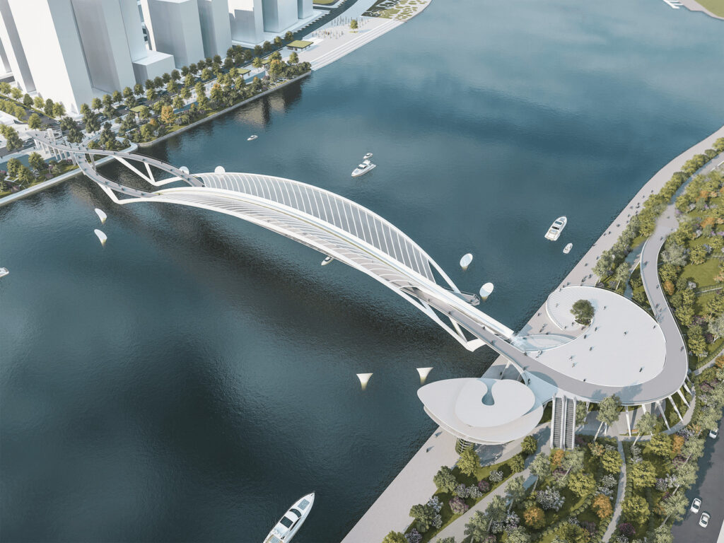 Thu Thiem Pedestrian Bridge - Takashi Niwa Architects